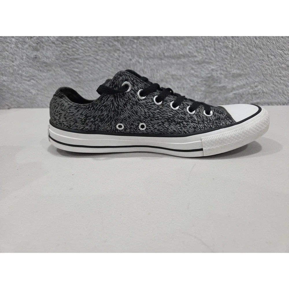 Converse Chuck Taylor Black Reflective Sneaker Animal Print Size 10 Women's